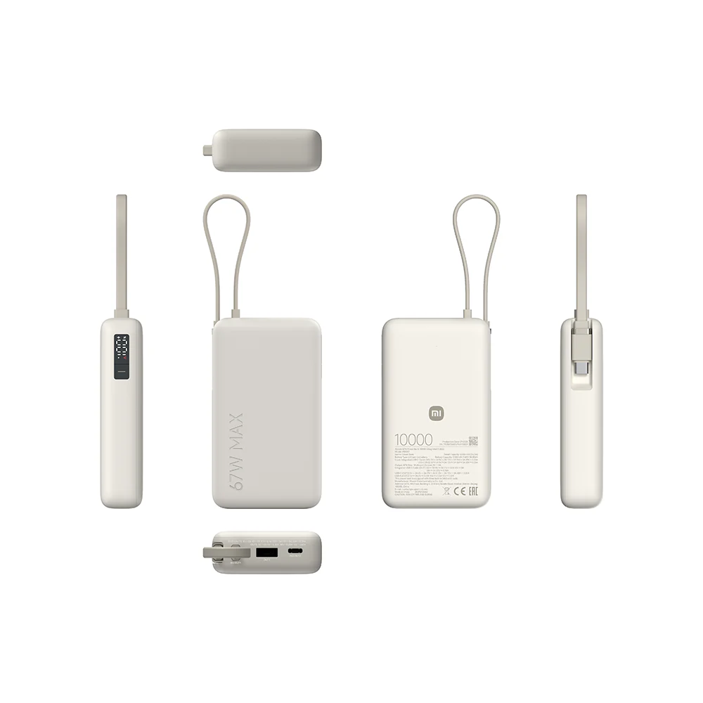 Xiaomi 67W Power Bank 10000 (Integrated Cable) - Image 4